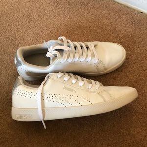 Puma white sneakers